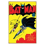 Batman Comic Book Cover Heavy Gauge Metal Sign